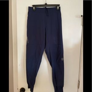 Virus Triwire Performance Joggers Navy Blue Size Medium